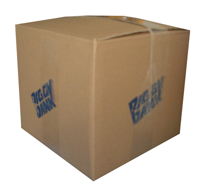 Box piggy bank