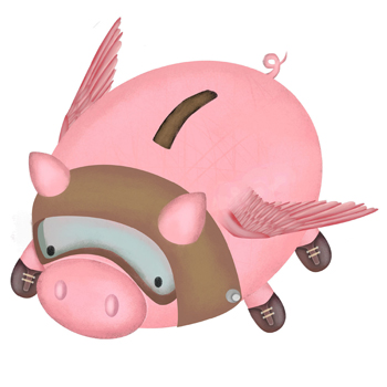 javier gonzalez burgos piggy bank cerdito pig