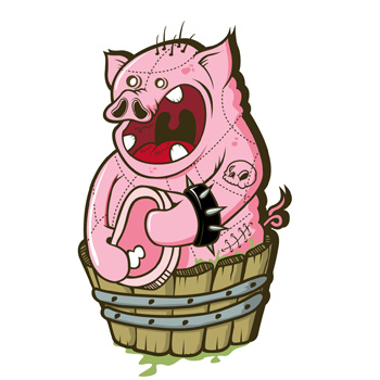pig piggy bank project cerdito