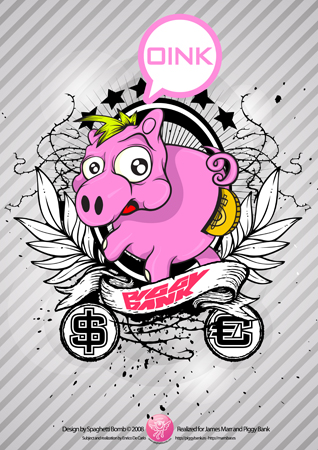 enrico de carlo italy pig piggy bank project