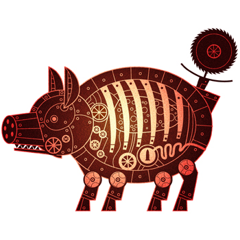 pig piggy bank project cerdito