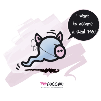 pig piggy bank project cerdito Luigi Lucci