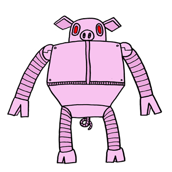 pig piggy bank project cerdito Geinz
