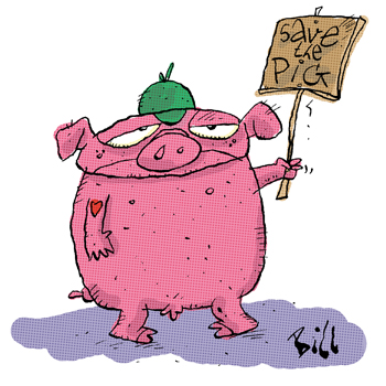 pig piggy bank project cerdito Raffaele Primitivo