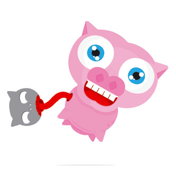 pig piggy bank project cerdito Julián Martín Dorado